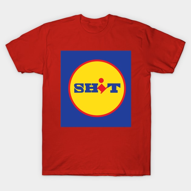 T shirt lidl logo store